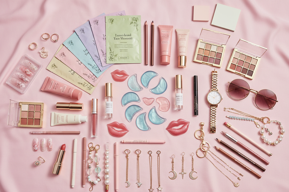 Can you add face mask lip mask and eye mask