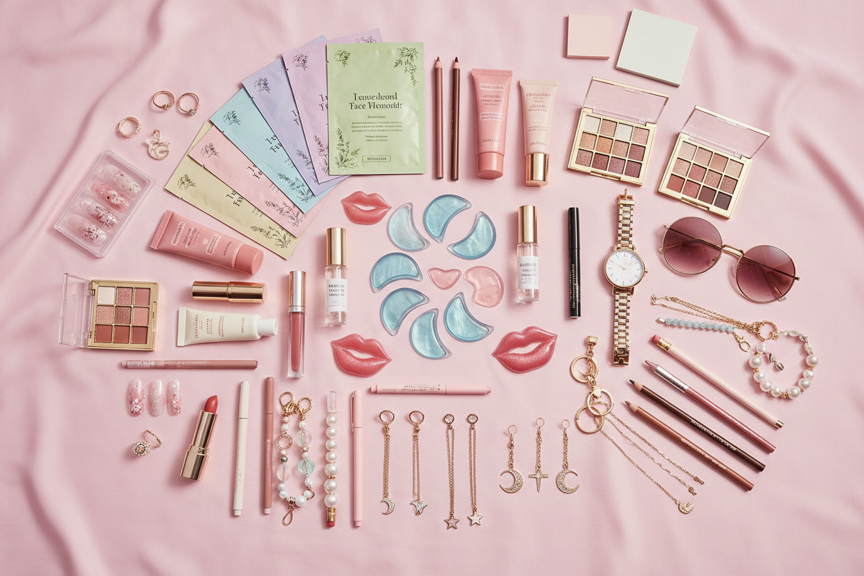 Can you add face mask lip mask and eye mask