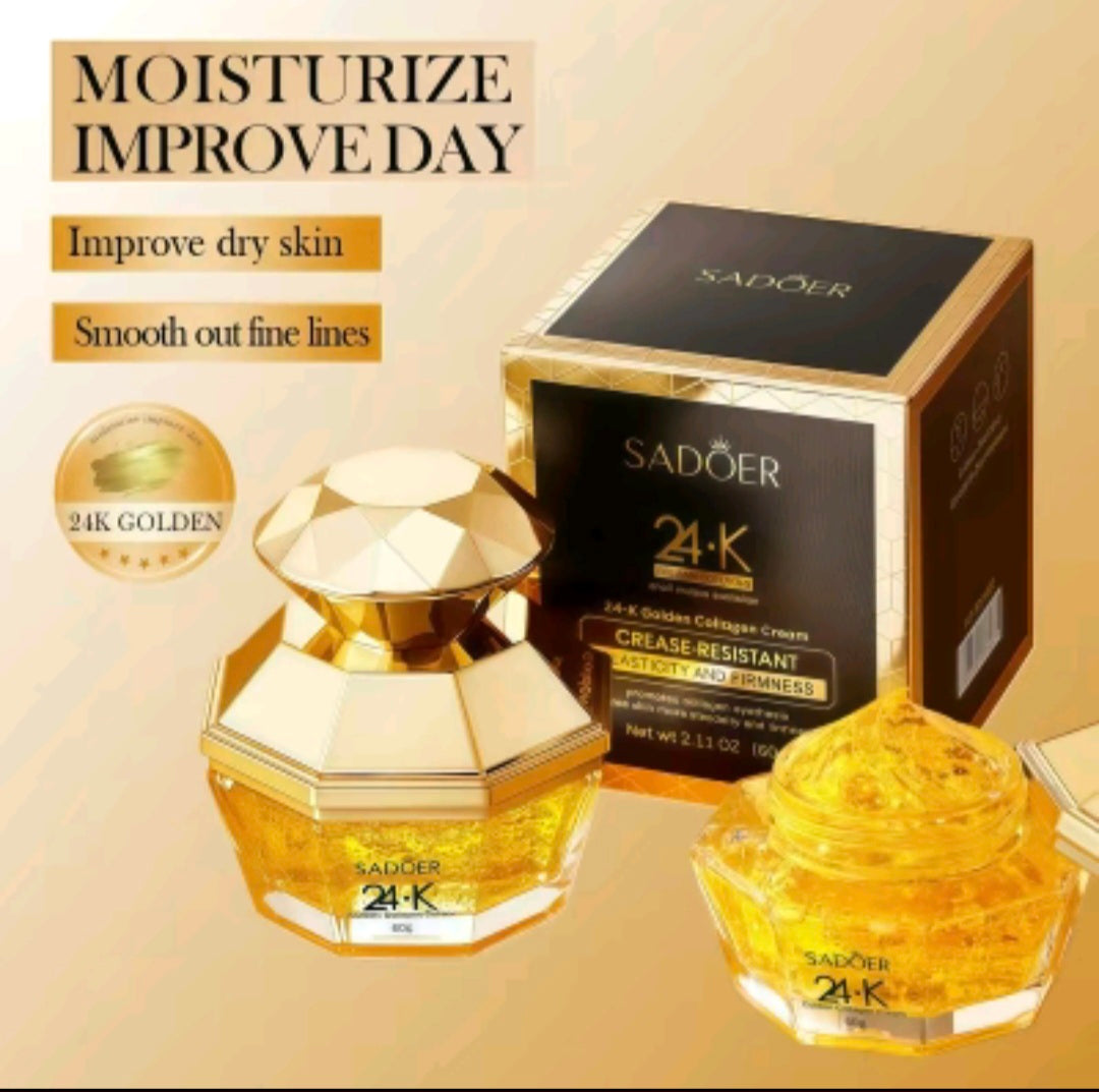 24k Golden Collagen Cream