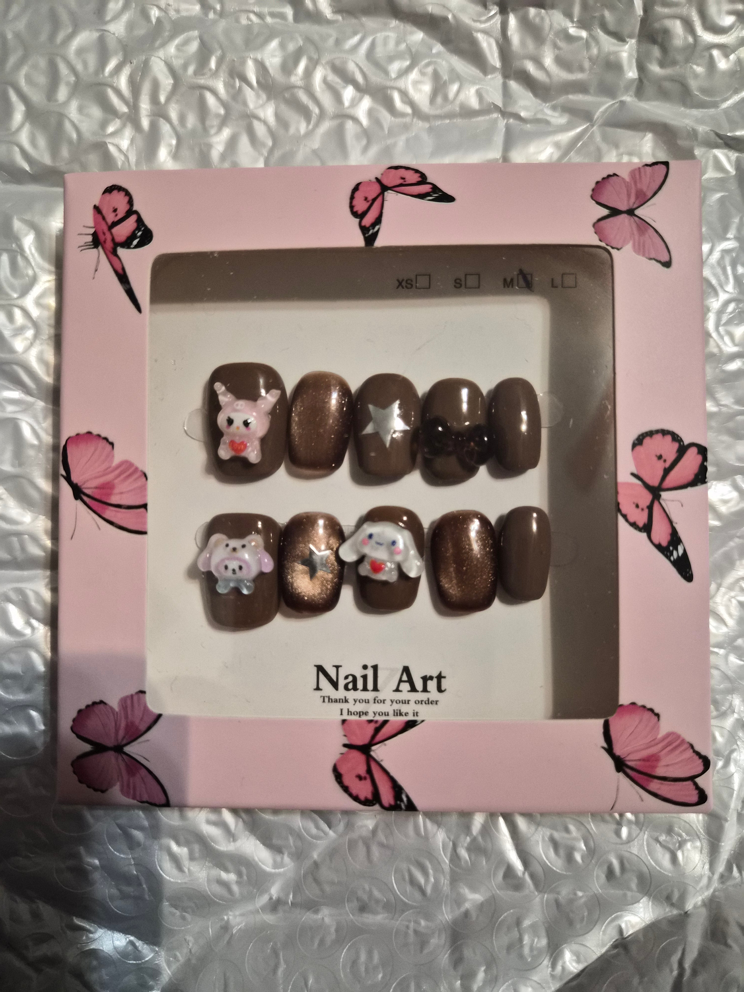 Nails Press On Medium (Short/Medium)