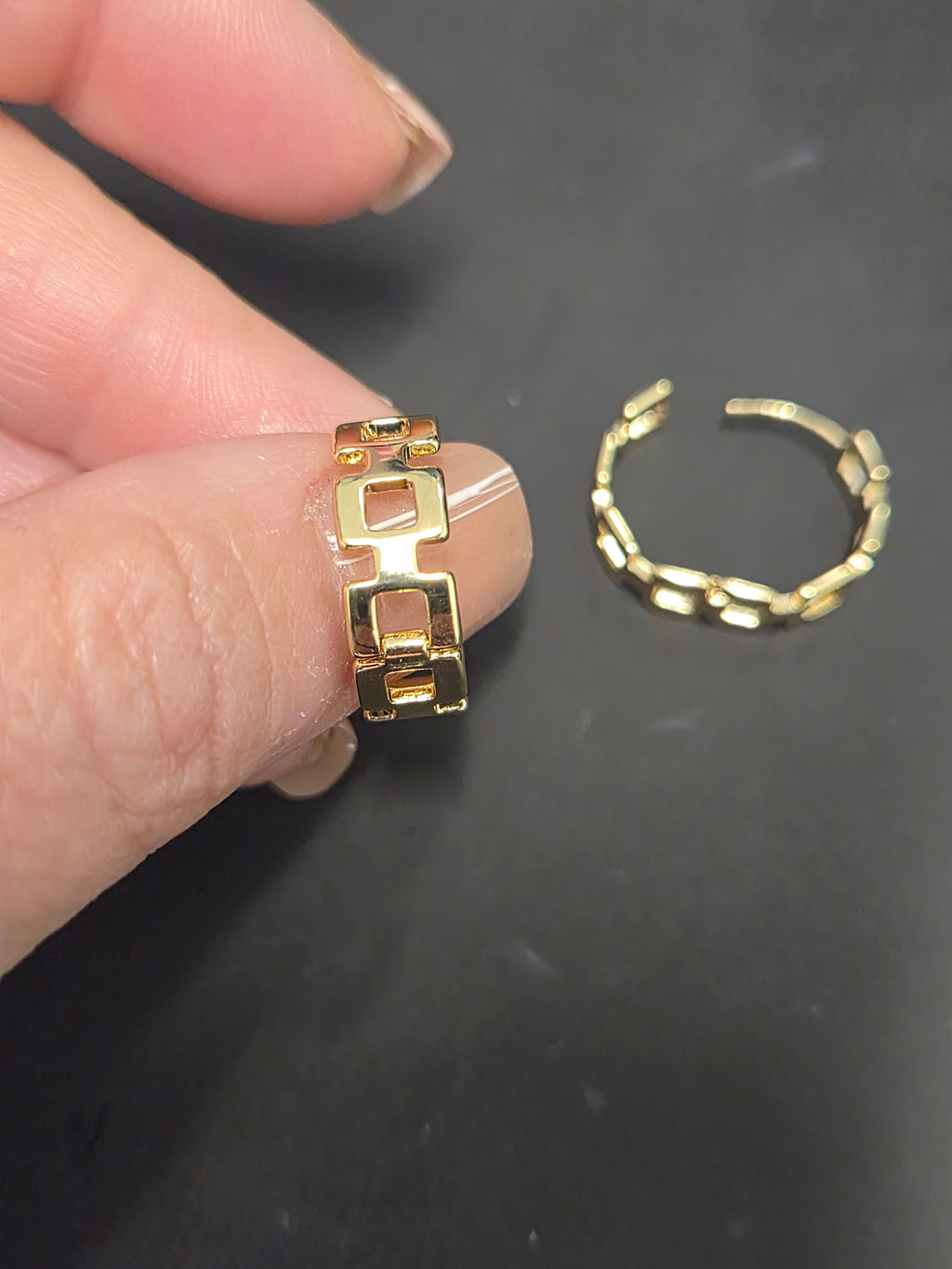 Earrings Hoop Gold Plated 14k